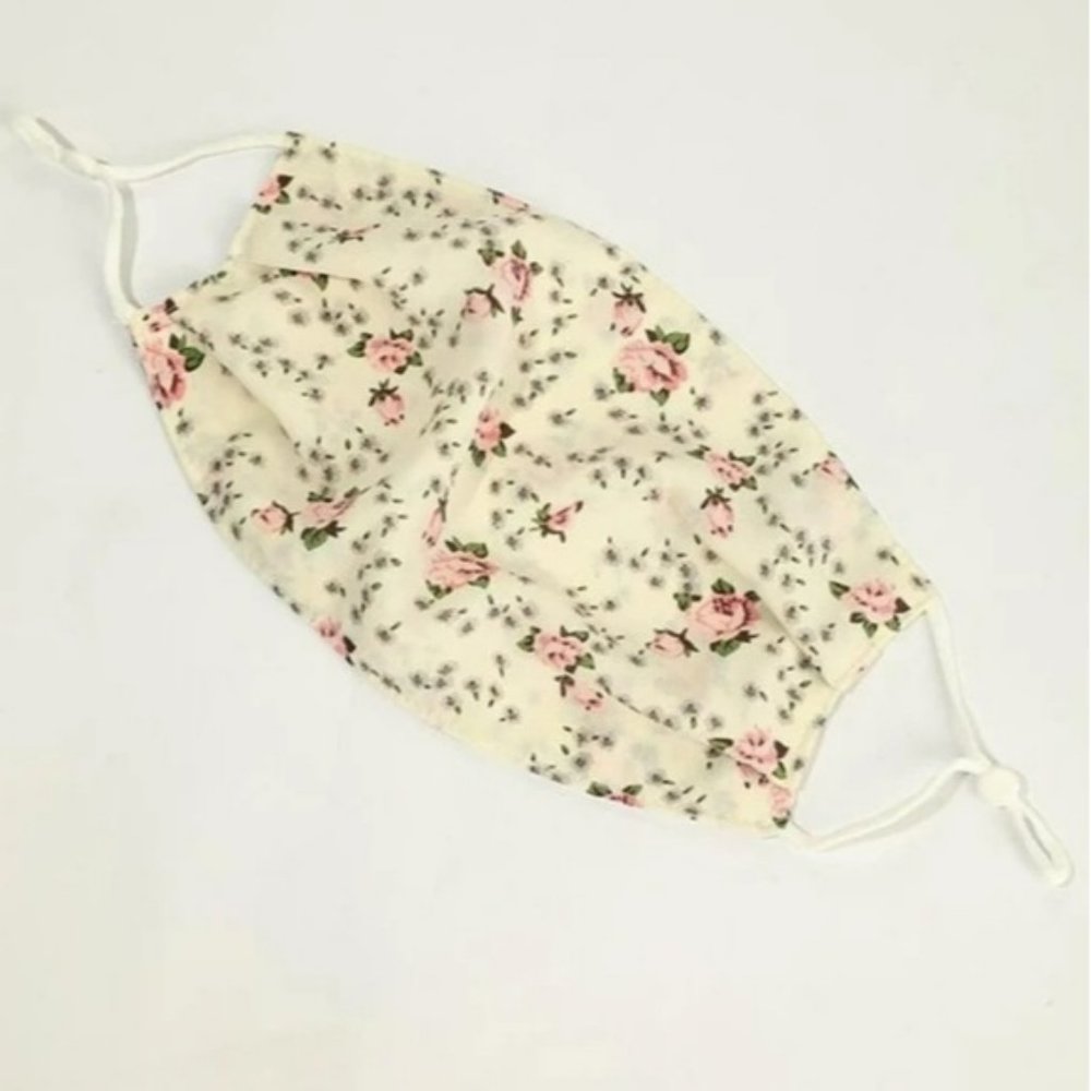 Floral Face Mask - Picture 3 of 4